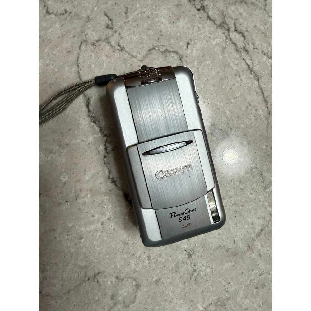 Canon PowerShot S45 Digital Camera Untested dead battery..... ....(C5B3)